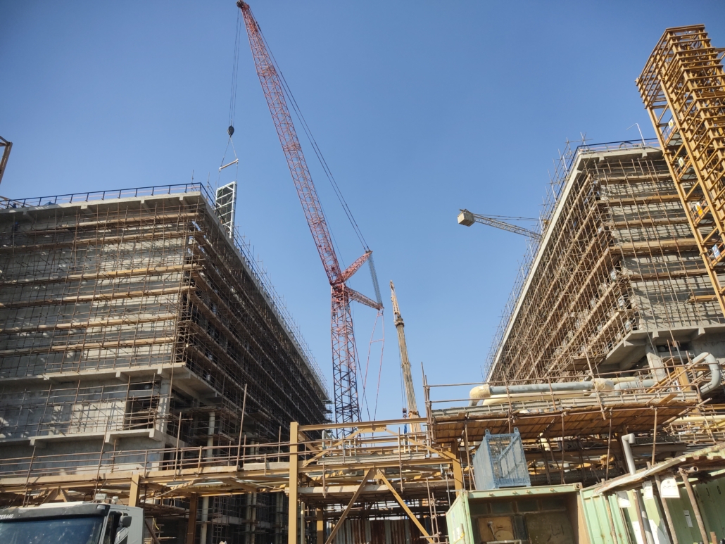 پروژه برج خنک کننده هیبریدی پالایشگاه اصفهان HCT شرکت مهندسی درریز