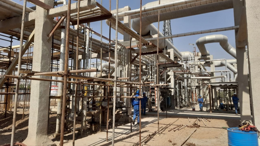 پروژه FGR اصفهان شرکت 1مهندسی درریز